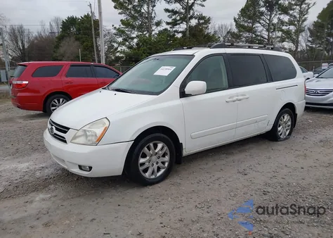 2007 Kia Sedona Ex из США, поврежденный, VIN KNDMB233176159971
